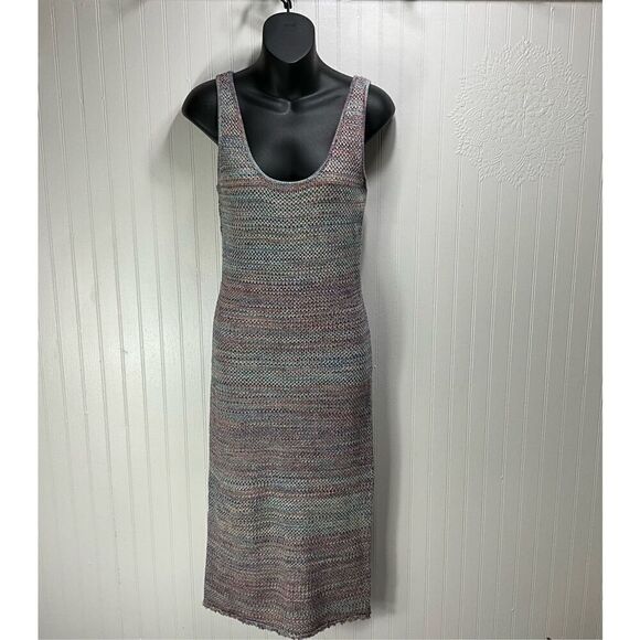 FUTURE COLLECTIVE Alani Noelle Crocheted Sleeveless Dress - Picture 1 of 4